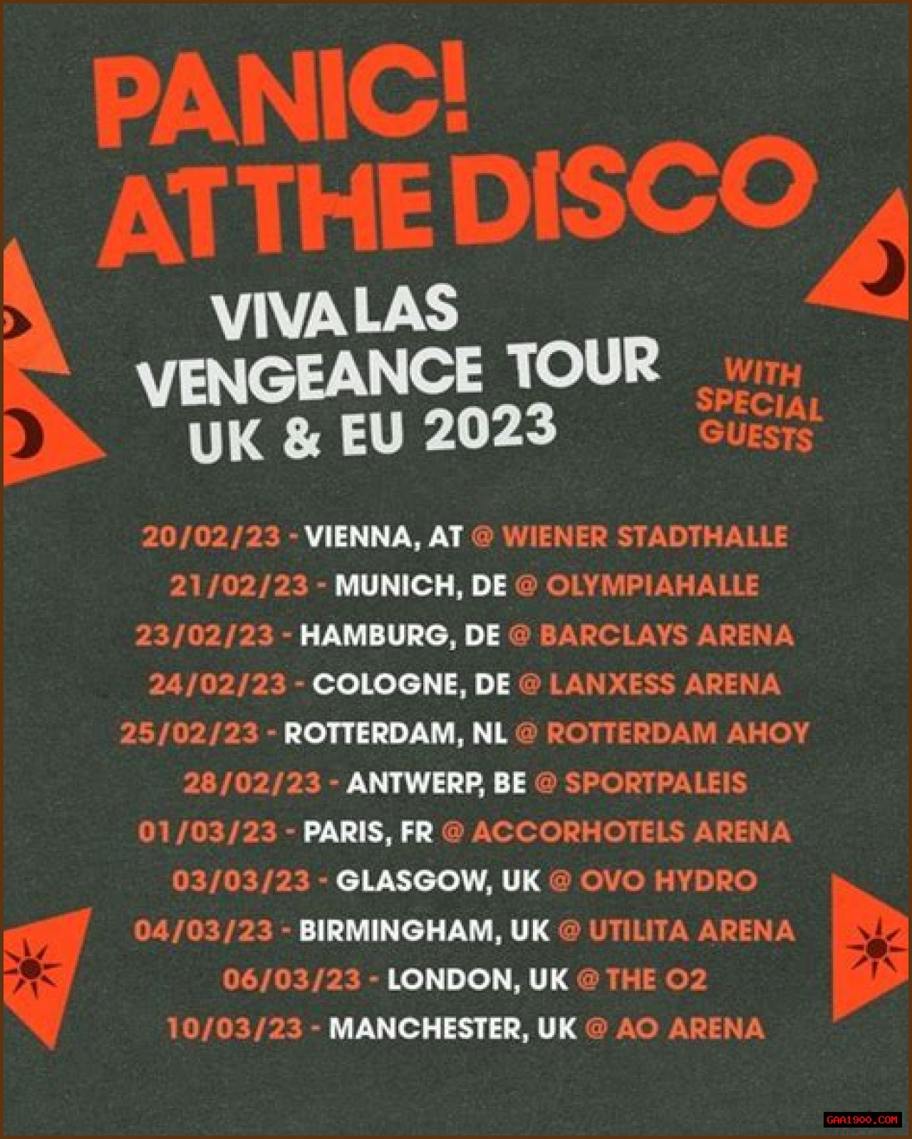 Tickets On Sale For Panic! At The Disco's London Gig